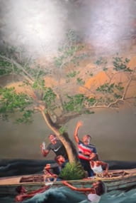 Kehinde Wiley's painting Ship of Fools 