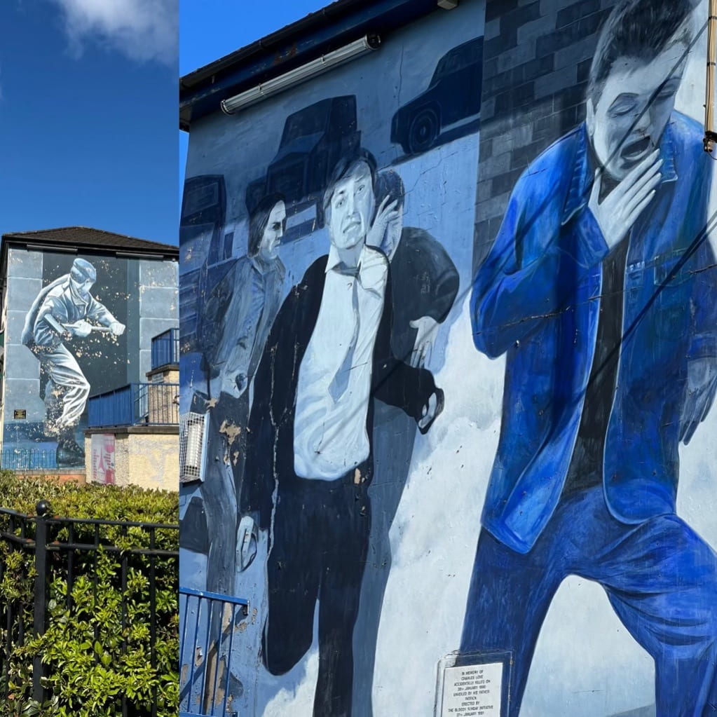 Murals in Derry